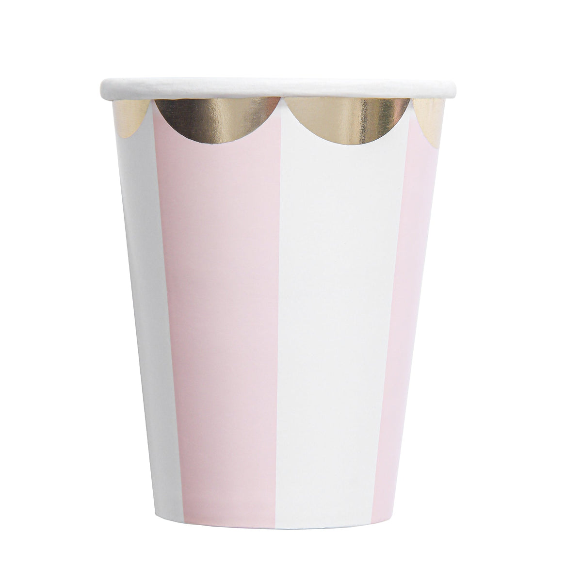 YIWU SANDY PAPER PRODUCTS CO., LTD Everyday Entertaining Candy Land Paper Cups, Light Pink, 9 oz, 8 Count 810120712673
