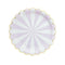YIWU SANDY PAPER PRODUCTS CO., LTD Everyday Entertaining Candy Land Small Dessert Paper Plates, Lavender, 7 Inches, 8 Count 810120712888
