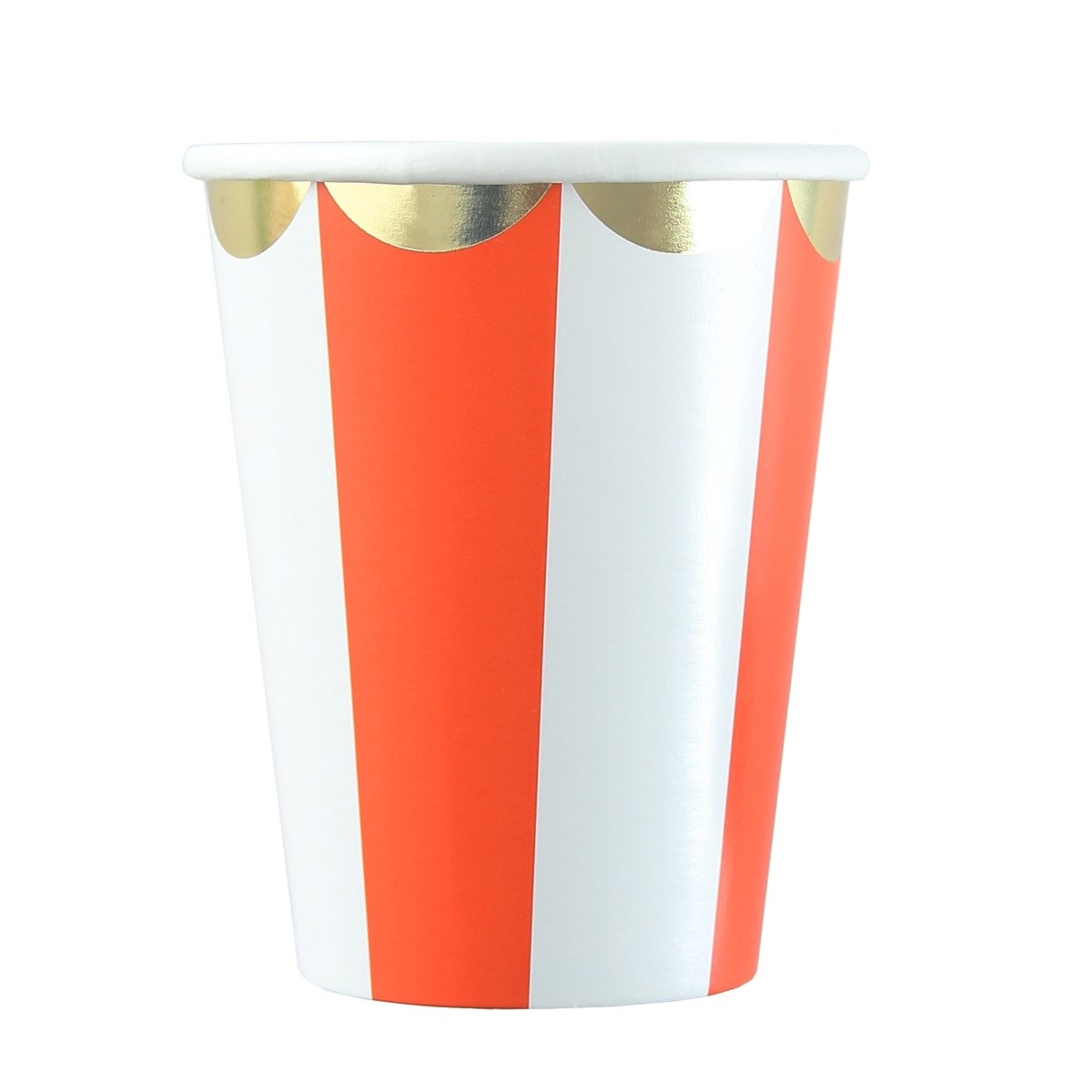 Carnival Paper Cups, Red, 9 oz, 8 Count | Party Supplies – Party Expert