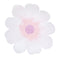 YIWU SANDY PAPER PRODUCTS CO., LTD Everyday Entertaining Floral Paradise Large Flower-Shaped Lunch Paper Plates, Light Pink, 9 Inches, 8 Count