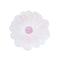 YIWU SANDY PAPER PRODUCTS CO., LTD Everyday Entertaining Floral Paradise Small Flower-Shaped Dessert Paper Plates, Light Pink, 7 Inches, 8 Count 810120712543