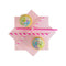 YIWU SANDY PAPER PRODUCTS CO., LTD Everyday Entertaining Flower Edge Light Pink Lunch Napkins, 16 Count 810064196546