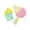 YIWU SANDY PAPER PRODUCTS CO., LTD Everyday Entertaining Ice Creme Cone Plates, 10 Inches, 8 Count 810064195969