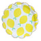 YIWU SANDY PAPER PRODUCTS CO., LTD Everyday Entertaining Lemoncello Large Lunch Paper Plates, 9 Inches, 8 Count