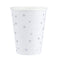 YIWU SANDY PAPER PRODUCTS CO., LTD Everyday Entertaining Little Stars Paper Cups, Silver, 9 oz, 8 Count 810120713083