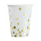 YIWU SANDY PAPER PRODUCTS CO., LTD Everyday Entertaining Paper Cups 9 Oz. - Gold Confetti - 8/Pk 810064196089