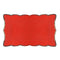 YIWU SANDY PAPER PRODUCTS CO., LTD Everyday Entertaining Red Rectangular Trays, 9 Inches, 4 Count