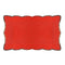 YIWU SANDY PAPER PRODUCTS CO., LTD Everyday Entertaining Red Rectangular Trays, 9 Inches, 4 Count