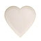 YIWU SANDY PAPER PRODUCTS CO., LTD Everyday Entertaining Small Heart Shaped Dessert Paper Plates, Light Pink, 7 Inches, 8 Count 810120712956