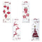 A-LINE Christmas Christmas Wine Paper Gift Bag, Assortment, 1 Count 062615820534