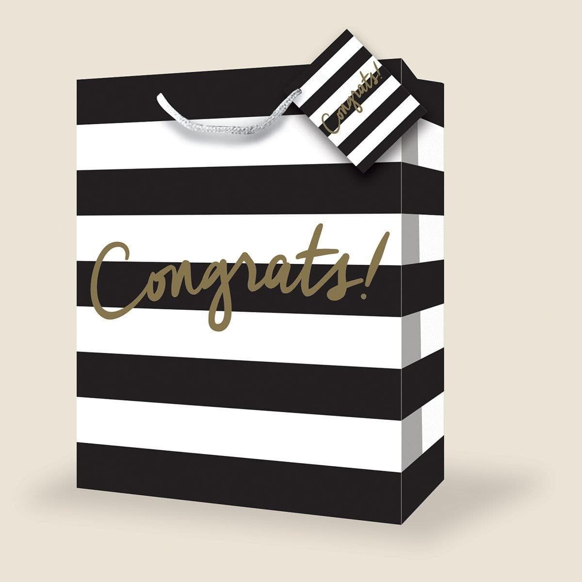 Buy Gift Wrap & Bags Congrats Gift Bag - Jumbo sold at Party Expert