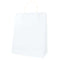 Buy Gift Wrap & Bags Kraft Solid Bag Medium - White sold at Party Expert