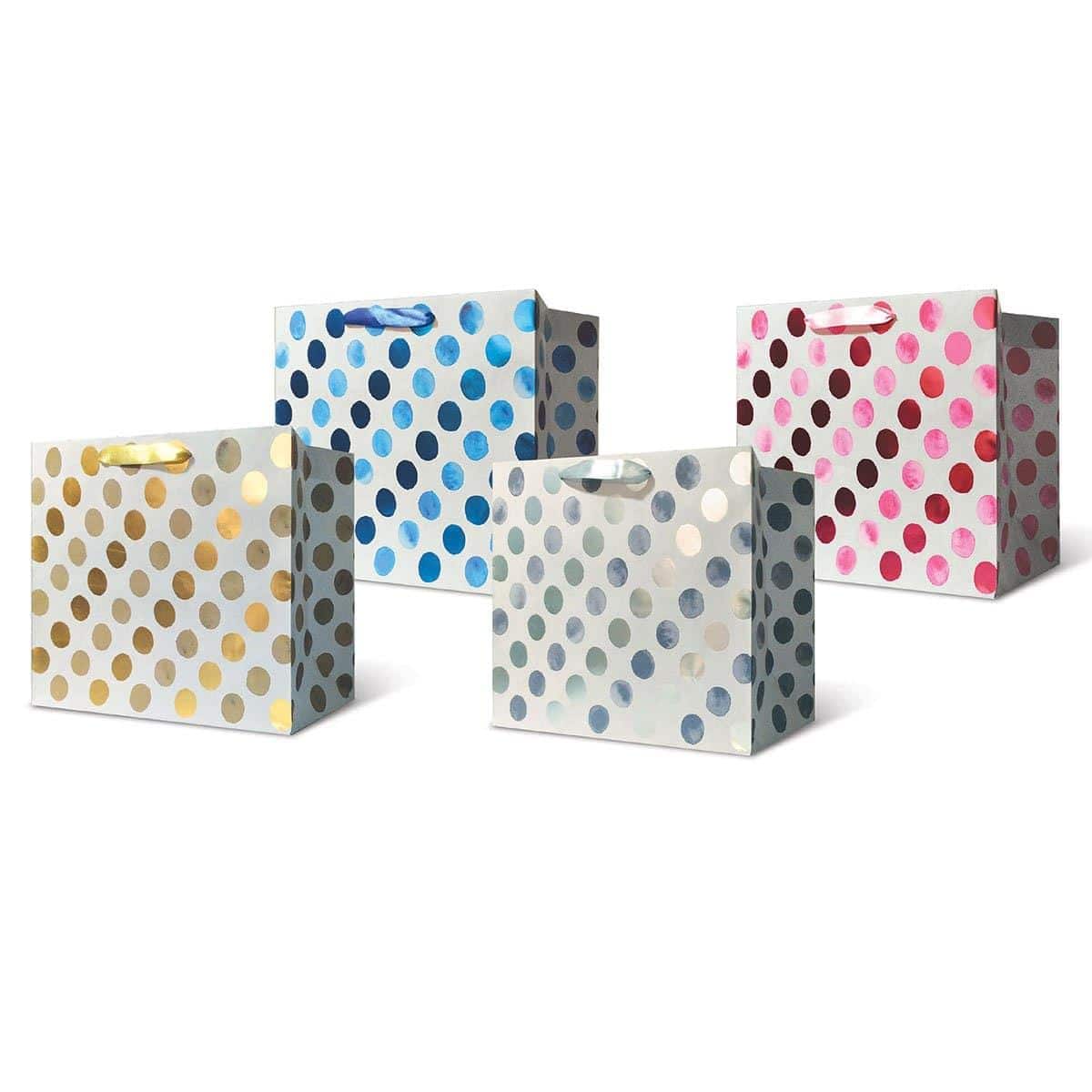 Buy Gift Wrap & Bags Large Dot Horizontal Gift Bag, Assortment, 1 Count sold at Party Expert