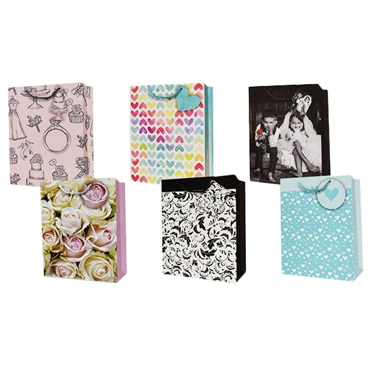 Buy Gift Wrap & Bags Wedding Gift Bag Asst. - Jumbo sold at Party Expert