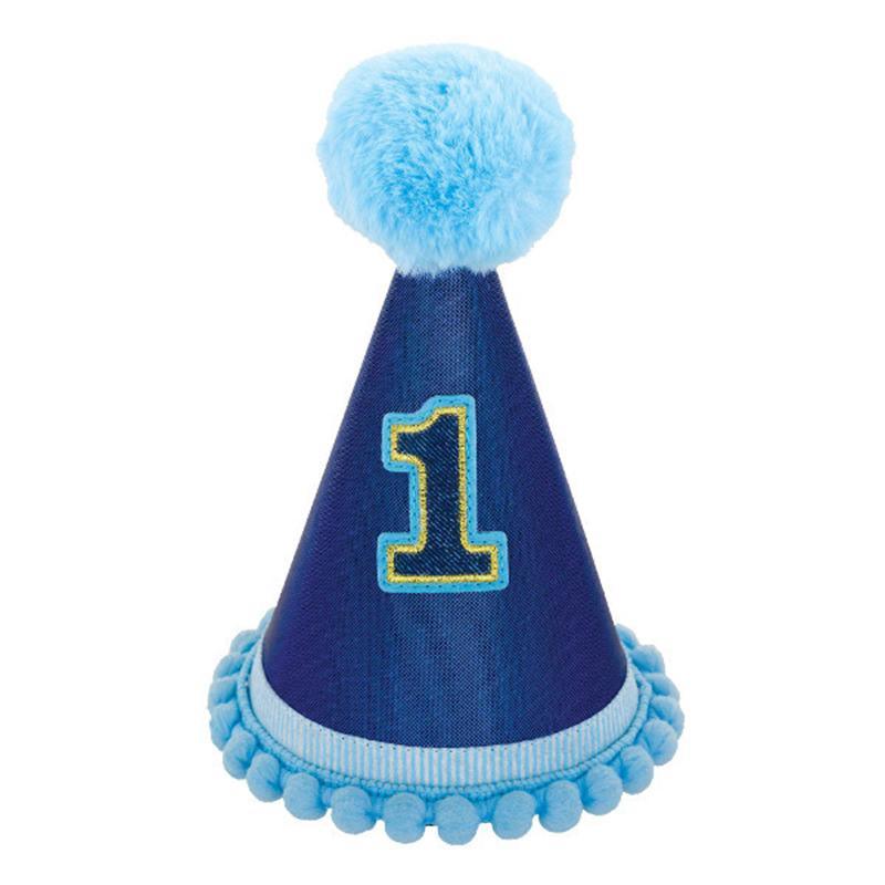 Buy 1st Birthday 1er Birthday Boy - Deluxe Cone Hat sold at Party Expert
