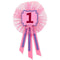 Buy 1st Birthday Award Ribbon 1st Birthday Girl sold at Party Expert