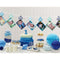 Buy 1st Birthday Blue Photo Garland sold at Party Expert
