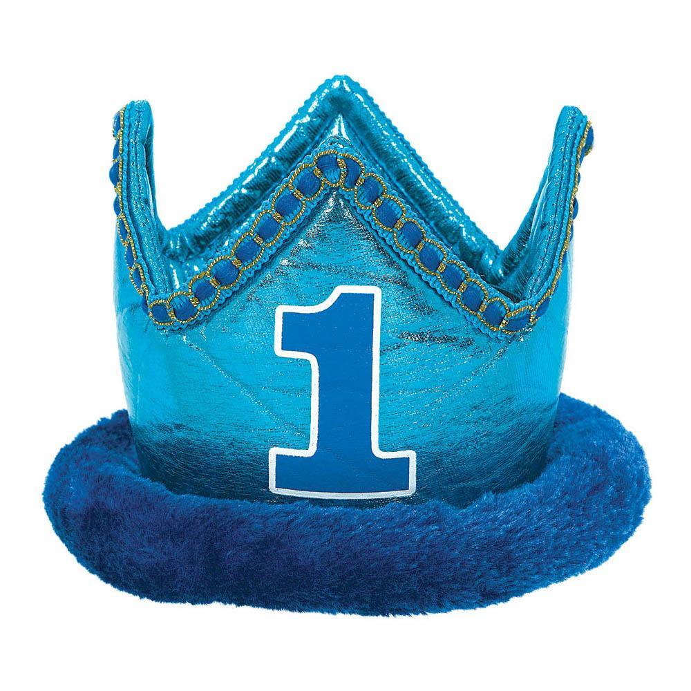 Buy 1st Birthday Boy Mix & Match - Novelty Crown 4 x 6 in. sold at Party Expert