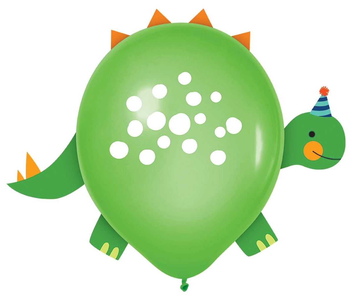Buy 1st Birthday Dino-Mite - Latex Balloon 6/pkg sold at Party Expert
