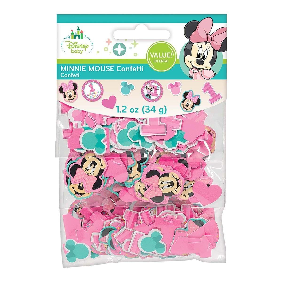 Buy 1st Birthday Minnie 1st Birthday - Confetti 1.2 Oz. sold at Party Expert