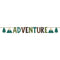 AMSCAN CA 1st Birthday Wilderness Birthday Letter Banner , 66 x 6 Inches, 1 Count