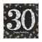 Buy Age Specific Birthday 30th Sparkling Celeb - Beverage Napkins 16/pkg. sold at Party Expert