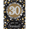 Buy Age Specific Birthday 30th Sparkling Celeb - Invitations 6x8 In. 8/pkg. sold at Party Expert