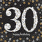 Buy Age Specific Birthday 30th Sparkling Celeb - Luncheon Napkins 16/pkg. sold at Party Expert