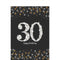Buy Age Specific Birthday 30th Sparkling Celeb - Plastic Table Cover 54 X 102 In. sold at Party Expert
