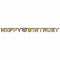 Buy Age Specific Birthday 40th Sparkling Celeb - Letter Banner 7ft sold at Party Expert