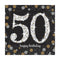 Buy Age Specific Birthday 50th Sparkling Celeb - Beverage Napkins 16/pkg. sold at Party Expert