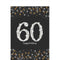 Buy Age Specific Birthday 60th Sparkling Celeb - Plastic Table Cover 54 X 102 In. sold at Party Expert