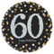 Buy Age Specific Birthday 60th Sparkling Celeb - Round Plates 9 In. 8/pkg. sold at Party Expert