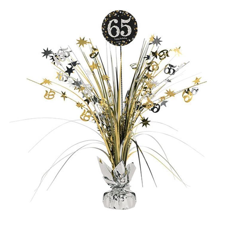 Buy Age Specific Birthday 65th Sparkling Celeb - Centerpiece sold at Party Expert