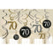Buy Age Specific Birthday 70th Sparkling Celeb - Swirls 12/pkg sold at Party Expert