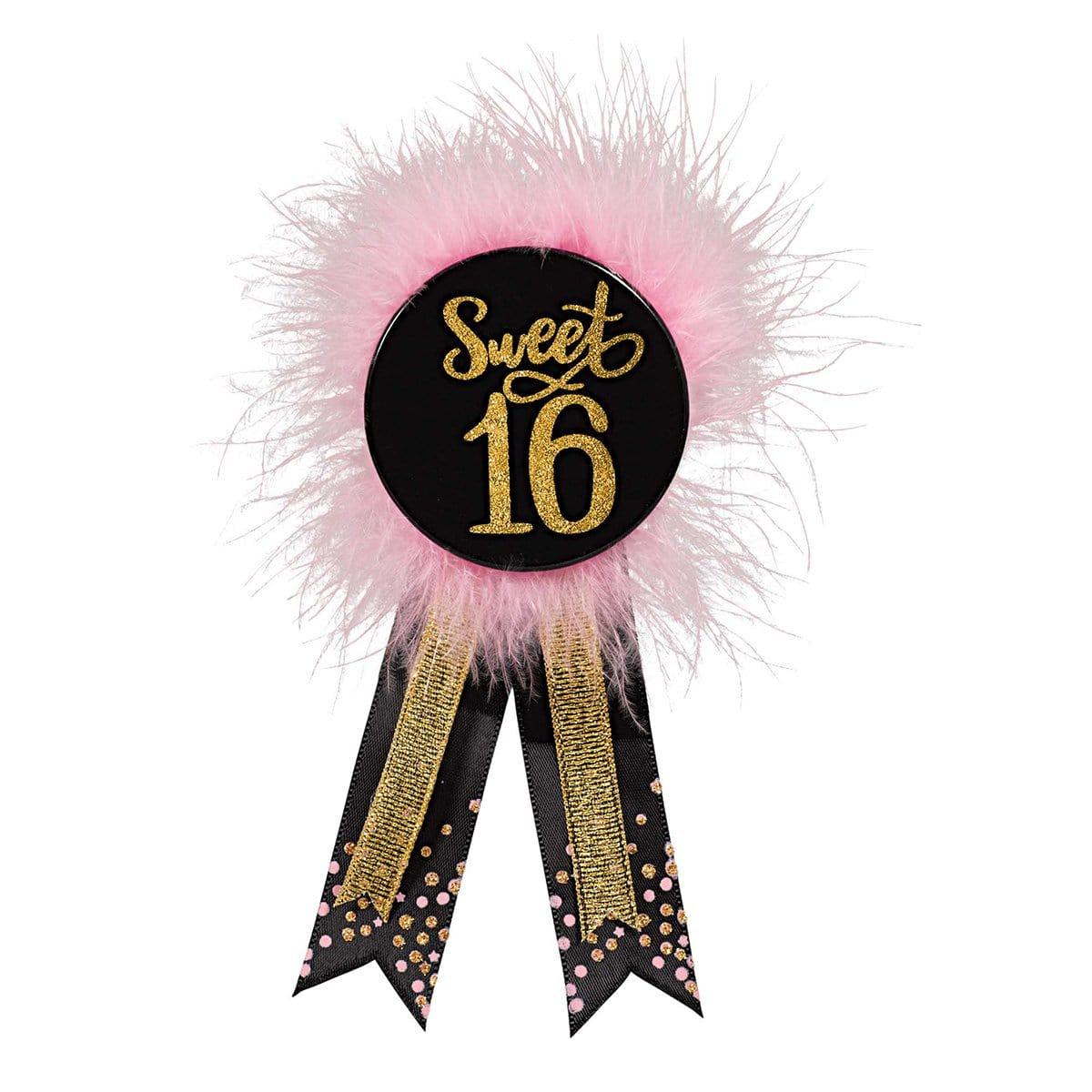 Buy Age Specific Birthday Blush Sixteen - Award Ribbon sold at Party Expert