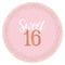 Buy Age Specific Birthday Blush Sixteen - Plates 10.5 In. 8/pkg sold at Party Expert