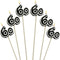 Buy Age Specific Birthday Cake Candles on a Stick - 60 yrs 6/pkg sold at Party Expert