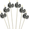 Buy Age Specific Birthday Cake Candles on a Stick - 60 yrs 6/pkg sold at Party Expert