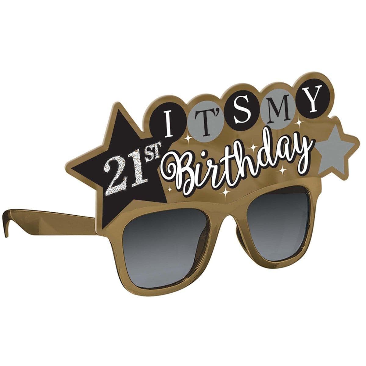 Buy Age Specific Birthday Custom Sparkling Celeb - Glasses sold at Party Expert