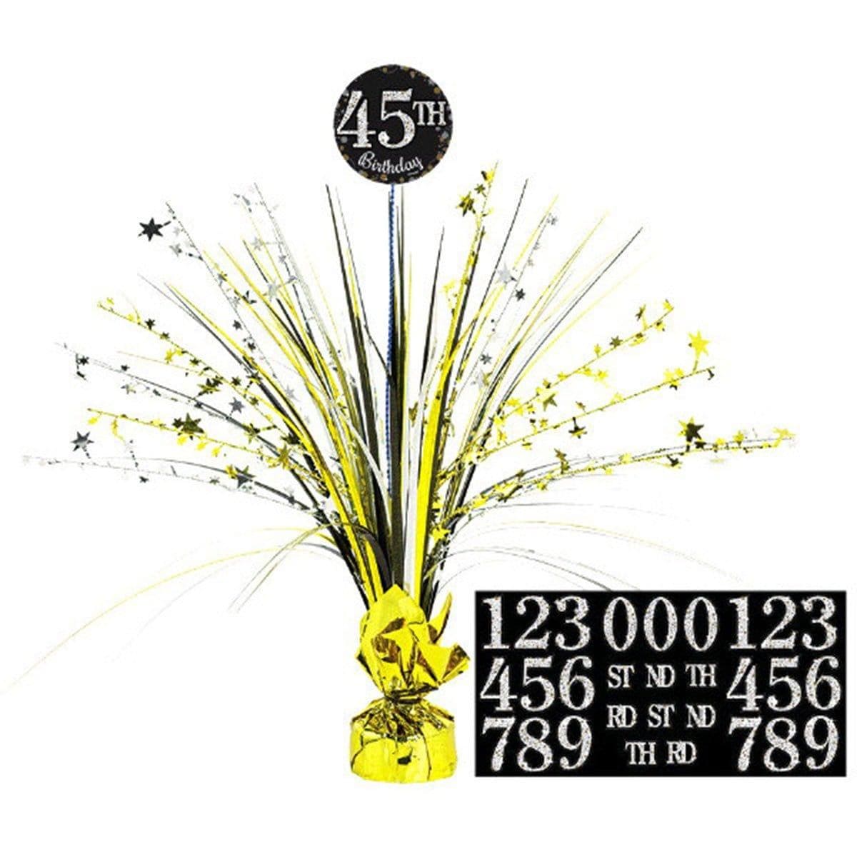 Buy Age Specific Birthday Custom Sparkling Celeb - Spray Centerpiece sold at Party Expert