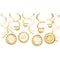 AMSCAN CA Age Specific Birthday Golden Age Birthday, 60th Decorating Kit