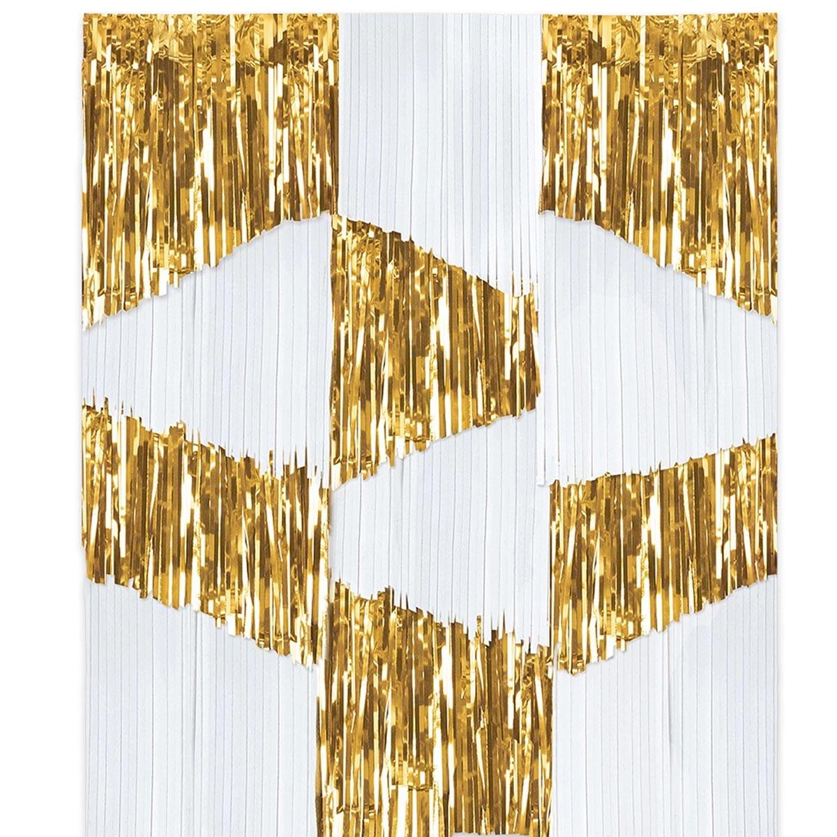 AMSCAN CA Age Specific Birthday Golden Age Birthday Decorating Backdrop, 36'' x 48''