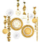 AMSCAN CA Age Specific Birthday Golden Age Birthday Decorating Kit, 13 Count