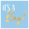 Buy Baby Shower Baby shower boy beverage napkins, 16 per package sold at Party Expert