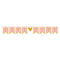 Buy Baby Shower Baby shower girl pennant banner sold at Party Expert