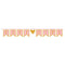 Buy Baby Shower Baby shower girl pennant banner sold at Party Expert