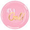 Buy Baby Shower Baby shower girl plastic plates 7.5 inches, 20 per package sold at Party Expert