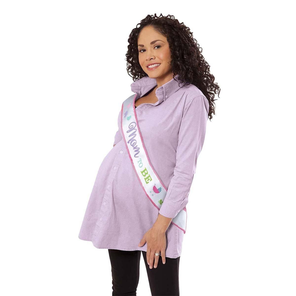 Buy Baby Shower Baby shower Mom to Be sash sold at Party Expert