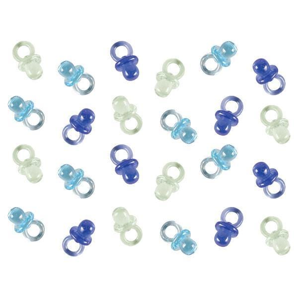 Blue Plastic Pacifier Blue Plastic Pacifiers | Party Expert